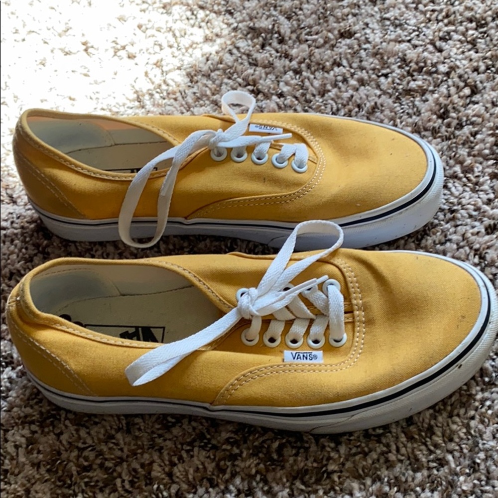 Yellow Vans